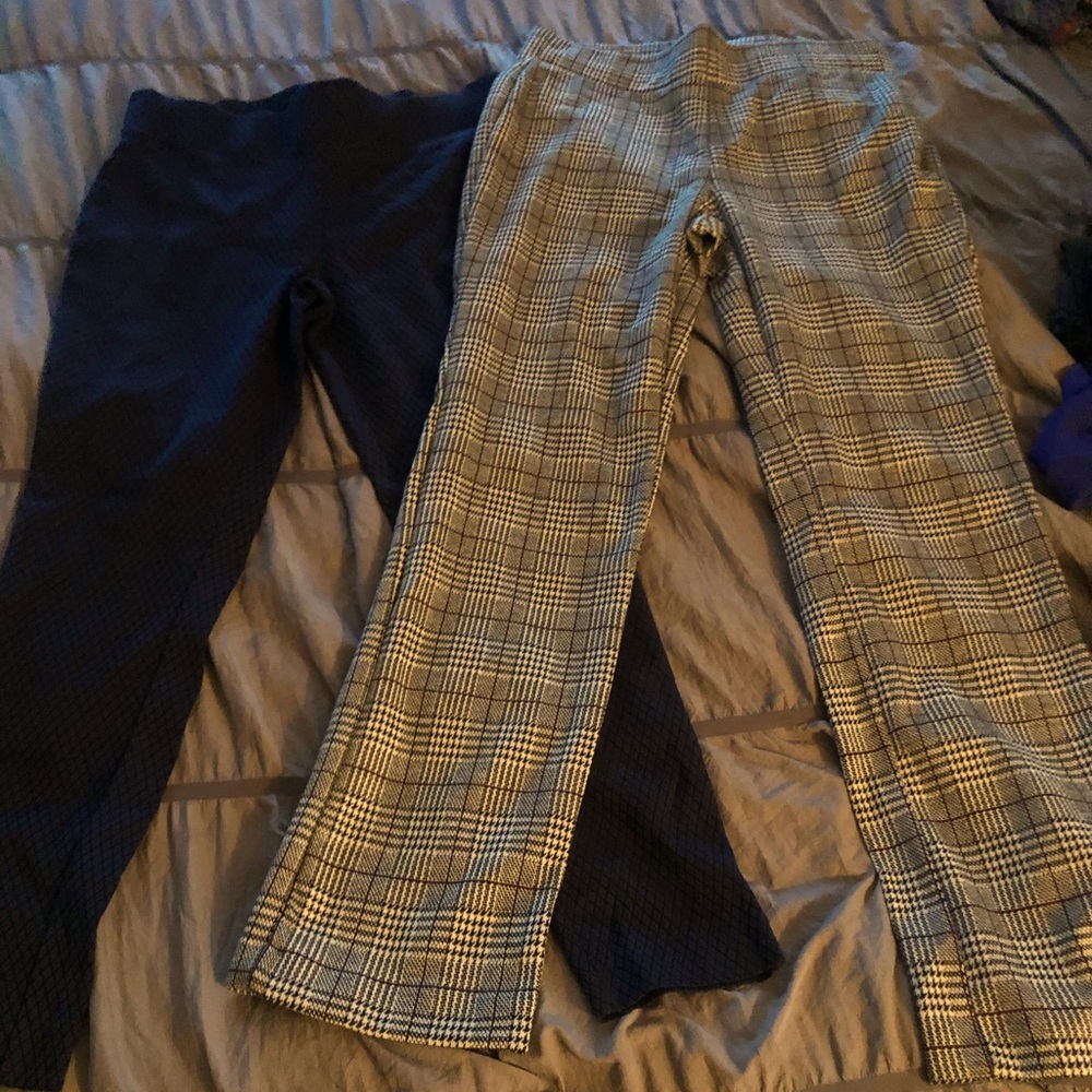 Bundle of 2 pair pull on dress pants